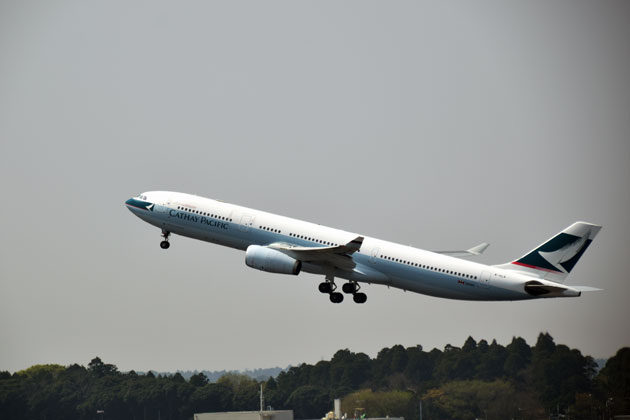 キャセイパシフィック航空機