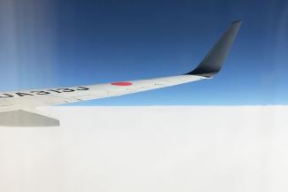 雲の上の青空