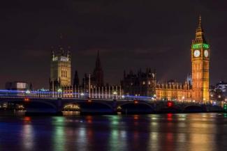 ロンドンの夜景
