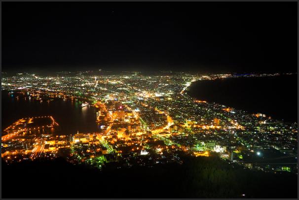 函館の夜景