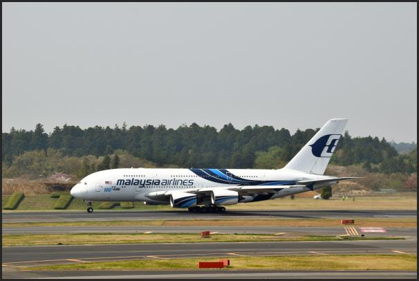 マレーシア航空のA380
