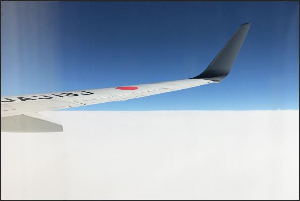 雲の上の青空