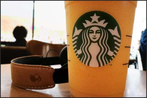 マンゴーパッションティーフラペチーノ