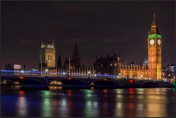 ロンドンの夜景